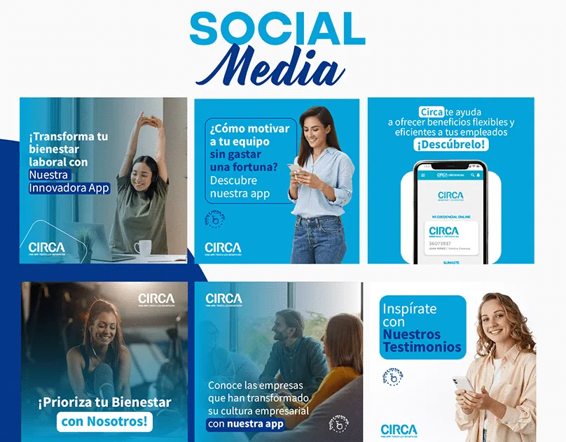 Posts para redes de una app